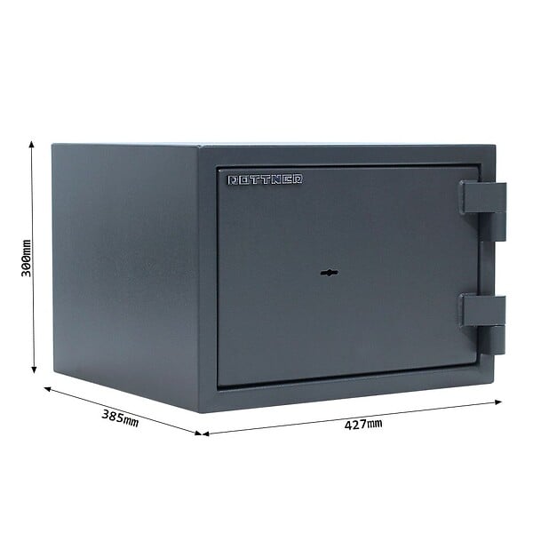 ROTTNER - Coffre Fort Ignifuge Fire Hero 30 Db Serrure À Clé - large