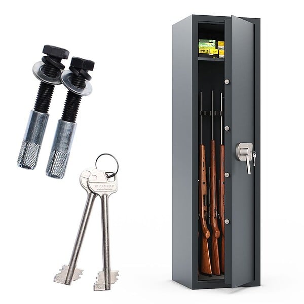 ROTTNER - Armoire À Fusils Dakota 5 En0 Serrure À Clé - large