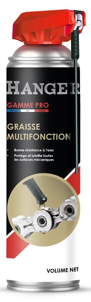 HANGER - Graisse multifonctions 500ml avec cobra rouge - HANGER - 700301 - large