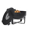 COOK KING - Braséro de jardin XXL VIKING en acier de 80cm de diamètre avec finition de haute qualité - vignette