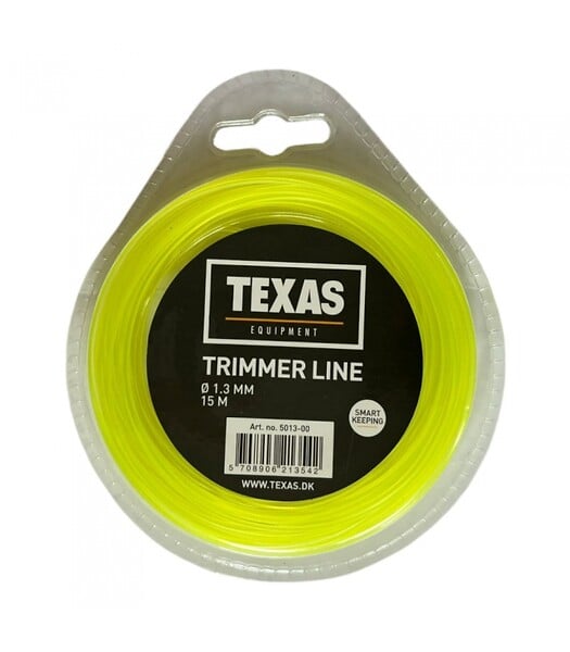 TEXAS - Fil pour débroussailleuse et coupe-bordure, forme ronde 1,3mm 15m - TEXAS 5013-00 - large