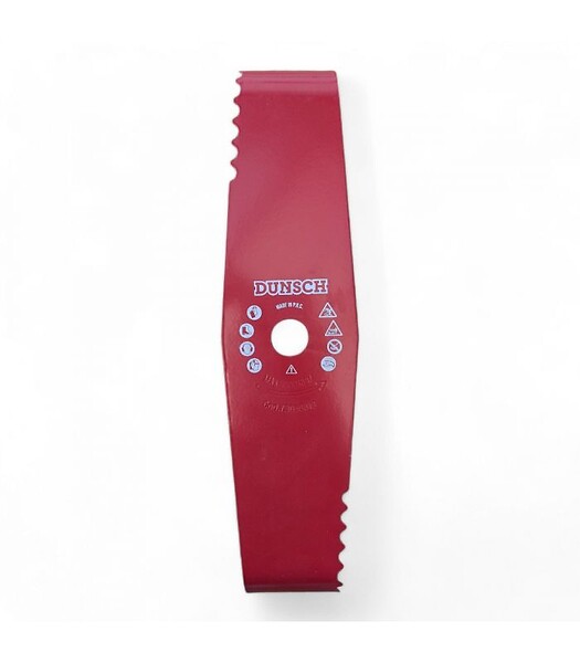 DUNSCH - Lame dentée droite Dunsch duro broyeur spéciale ronces et arbustes 2 dents épaisseur 3 mm 73050019 - large