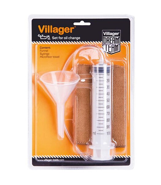 VILLAGER - Kit de vidange aspiration huile - large