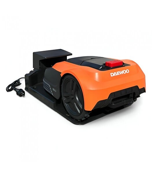 DAEWOO - Tondeuse robot Autonome DAEWOO 600m² - Coupe 18cm, 22m/min, Batterie 20V 5,2Ah - DARLM600i - large