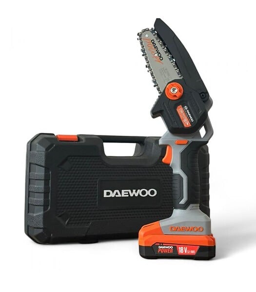 DAEWOO - Elagueuse sans fil 18V avec 2 batteries et chargeur, lame 8 cm - DAEWOO DALMCH18-1 KITB - large