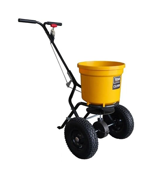 TEXAS - Epandeur centrifuge pour engrais gazon semence sel Texas CS2500 - large