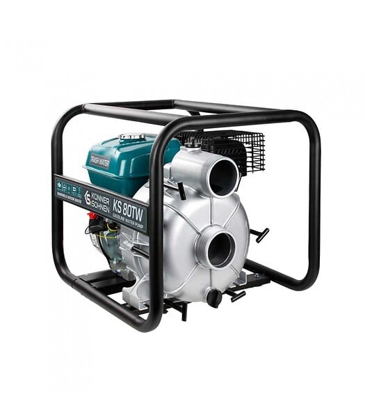 KONNER SOHNEN - Motopompe 3 pouces spéciale eau de mer 60000l/h moteur 212 cc Könner  Söhnen KS 80TW - large