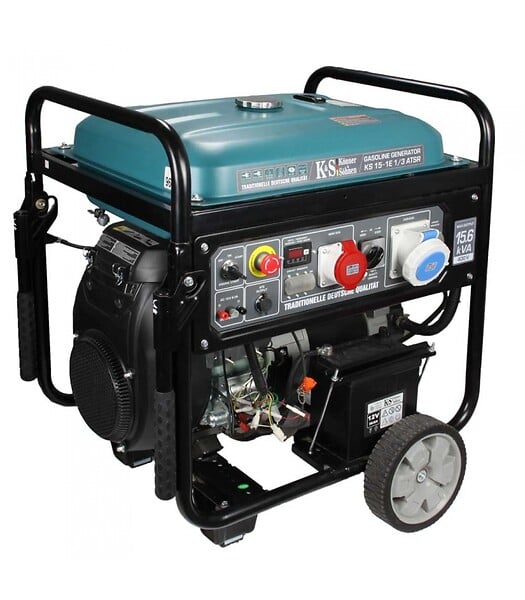 KONNER SOHNEN - Générateur à essence 11,5 kW 230/400V avec démarrage électrique - Könner & Söhnen KS 15-1E 1/3 ATSR - large