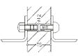 HERACLES - Kit de fixation double inox - HERACLES - KITMB1.1A.38-48 - vignette