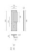 HERACLES - Poignée palière aluminium type Bastille 70x250mm argent clé L - HERACLES - I-231103CLEL - vignette