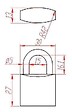 HERACLES - Cadenas inox ONIX O30 - HERACLES - CAD-O30 - vignette