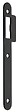 HERACLES - Gâche simple empennage pour serrure monopoints à  larder NF et NFQC noire HERACLES - I-L999-GH1NR - vignette