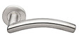 HERACLES - Béquille double JADE sur rosace bec de cane inox 1494 - HERACLES - B-INOX-04 - vignette
