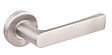HERACLES - Béquille double massive sur rosace JADE 4005 inox - HERACLES - B-INOX-BM05 - vignette