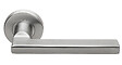 HERACLES - Béquille double JADE massive sur rosace inox 4001 - HERACLES - B-INOX-BM01 - vignette