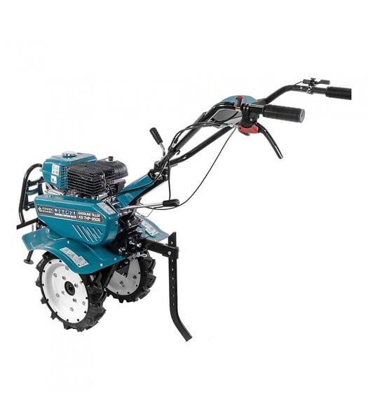 KONNER SOHNEN - Motoculteur thermique 212 cc 7 CV, largeur de travail de 108 cm, fraises et roues - KS 7HP-950S - large