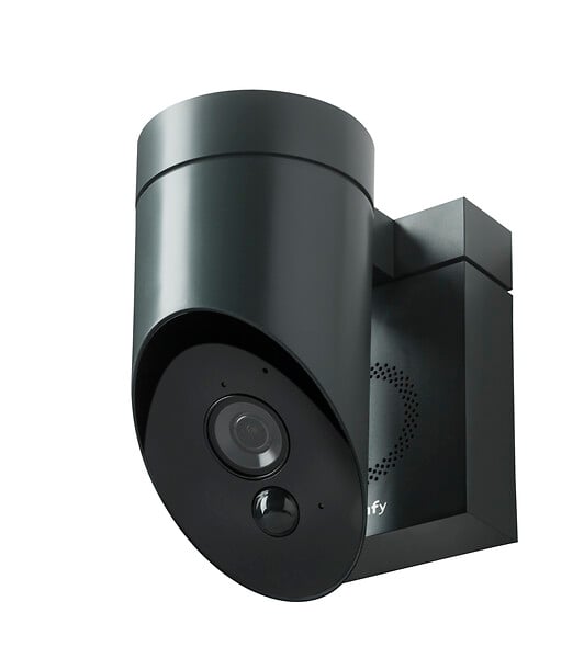 SOMFY - Caméra extérieure Outdoor 2 - Grise - Full HD - large