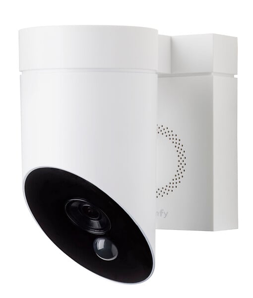 SOMFY - Caméra de surveillance extérieure intelligente - Blanche - Full HD 1080p - large