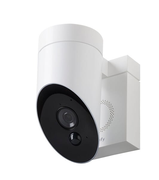 SOMFY - Caméra de surveillance extérieure intelligente - Blanche - Full HD 1080p - large