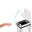KITCHEN MOVE - Poubelle automatique inox PARKSIDE argent 50L - vignette