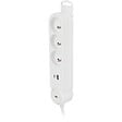 ZENITECH - Multiprise Iota 3 prises 16A + prise USB A+C avec interrupteur - Zenitech - vignette