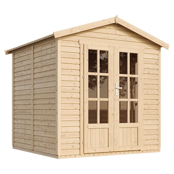 TIMBELA - Cabane en bois avec plancher - l233xP222xH233cm - M351FB - large