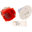 PROTEC - Boîte de dérivation cloisons creuses No Airbox Ø67mm + couvercle - Protec - vignette