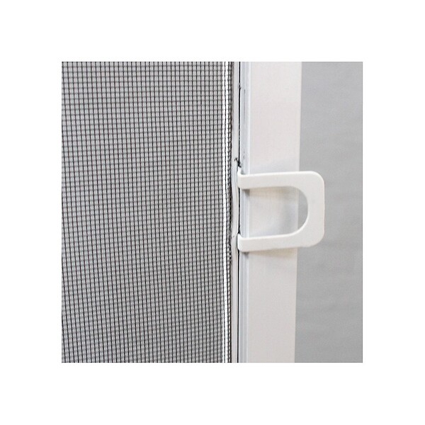 VOLET-MOUSTIQUAIRE - Moustiquaire Cadre Amovible Alu 100 cm x 100 cm Blanc - large