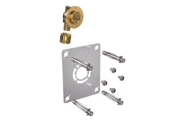 WATTS - Kit de fixation robinetterie Robifix Watts - A glissement - Monotrou - Filetage F1/2" - large