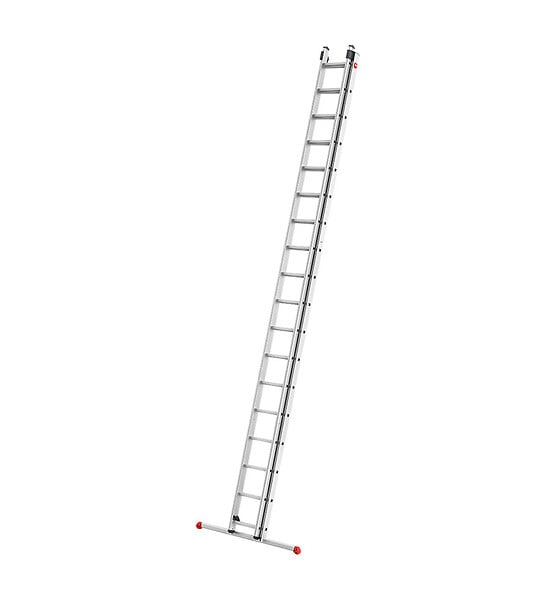 HAILO - Echelle coulissante à main 2 plans 2x18 échelons 8,8m/9,5m en aluminium Hailo ProfiStep Duo - large
