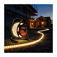 ASLO - Ruban LED 12W sur Enrouleur 25m - Guirlande Lumineuse Blanche 4000K - Pour Intérieur Extérieur Façade Maison Evènement ASLO - vignette