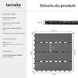 TECTAKE - Dalles terrasse en wpc gris clipsables avec système clic surface antidérapante 31x31x2,2 cm - vignette