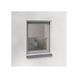 VOLET-MOUSTIQUAIRE - Moustiquaire Cadre Amovible Alu 100 cm x 100 cm Blanc - vignette
