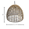 LUMISKY - Suspension Extérieure Jacinthe d'Eau Beige D50cm Câble 5m - vignette