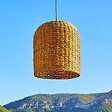LUMISKY - Suspension GIACOMO Extérieure Rotin Beige H45cm - vignette