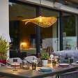LUMISKY - Suspension LAIA Extérieure Bambou Beige D50cm - vignette