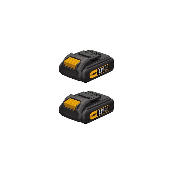 VITO - Perceuse sans fil 14,4 V 2 Batteries lithium 2.0Ah Chargeur rapide LED et indicateur de charge VITO - large
