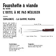 SOMAGIC - Fourchette à viande, gamme Magma - vignette