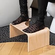 JACOB DELAFON - Pack WC suspendu sans bride Struktura+ bâti-support + plaque blanc + tabouret bois - vignette