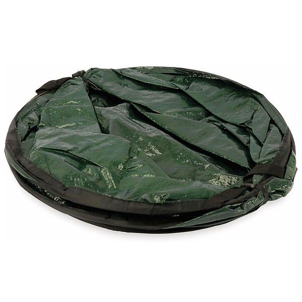 KZ GARDEN - Pack de 4 Sacs à Déchets Verts 120L Sac Pliable Compost Gravat Poignées Poubelle Tri Plastique Nettoyage Jardin - large