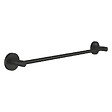 GROHE - Start barre porte-serviettes en métal et fixations cachées, noir mat (G411972430) - vignette