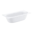 GROHE - Essence baignoire encastrée EasyClean sans pieds, blanc (G3962000H) - vignette