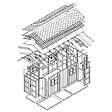 TIMBELA - Abri de Jardin Qualité Premium 8.52 + 2.95 m² - H252x250x530 cm - Construction de Panneaux LP Smartside - Timbela M915C - vignette