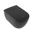 VILLEROY & BOCH - Villeroy & Boch ViClean-I 200 WC lavant suspendu sans bride CeramicPlus avec abattant SoftClose et DirectFlush, noir (V0E200R7) - vignette