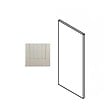 GD MENUISERIES - joue Basse de cuisine Nature Blanche H70 x L56 cm - vignette