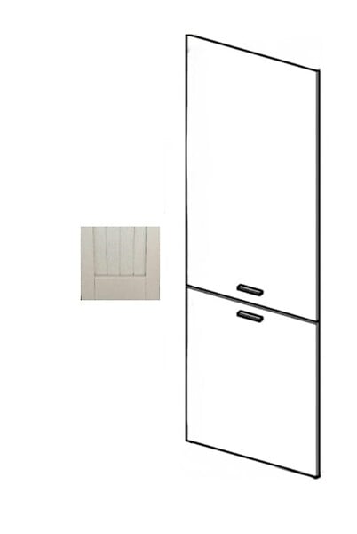 GD MENUISERIES - Porte de cuisine Nature Blanche 200,4 x 59,5 cm H+B - large