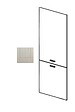 GD MENUISERIES - Porte de cuisine Nature Blanche 200,4 x 59,5 cm H+B - vignette