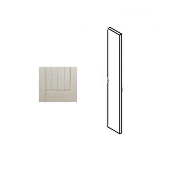 GD MENUISERIES - Jonction Basse 90° Nature Blanche - large