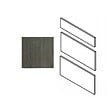 GD MENUISERIES - Porte de cuisine Har Diamant H70xL60 cm 3 tiroirs Vendu separement kit tiroir - vignette