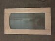 GD MENUISERIES - Porte de cuisine Nature Brut H35xL80 cm Vitrée - vignette